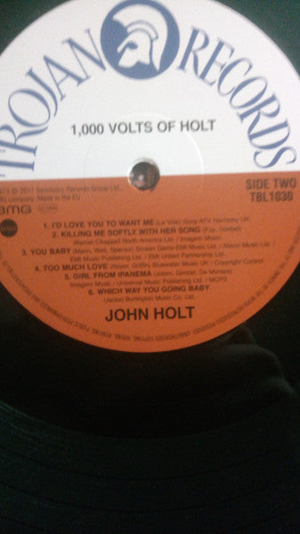 John Holt : 1000 Volts Of Holt (LP, Comp, RP)