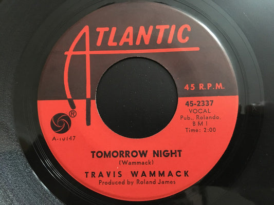 Travis Wammack : Tomorrow Night (7")