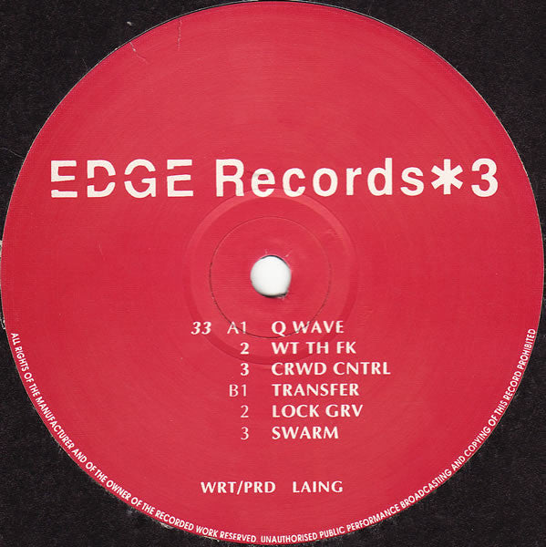 DJ Edge : *3 (12")
