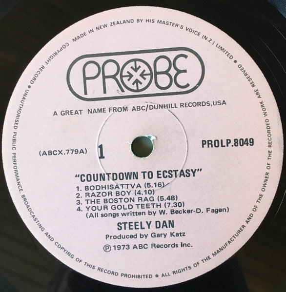 Steely Dan : Countdown To Ecstasy (LP, Album)
