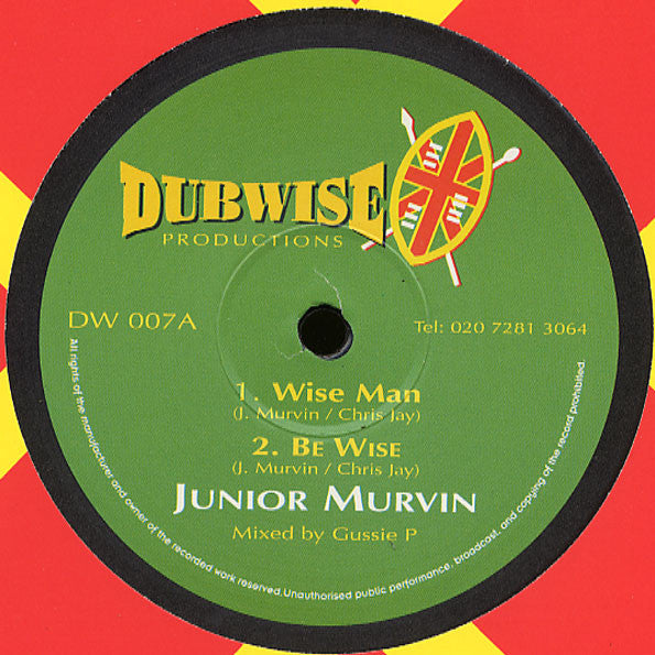 Junior Murvin / Winston Fergus : Wise Man / Praise Him (10")