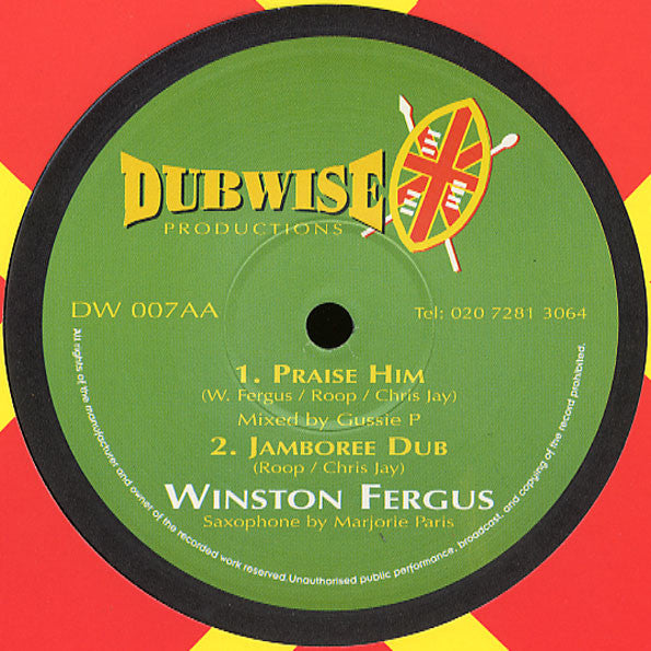Junior Murvin / Winston Fergus : Wise Man / Praise Him (10")