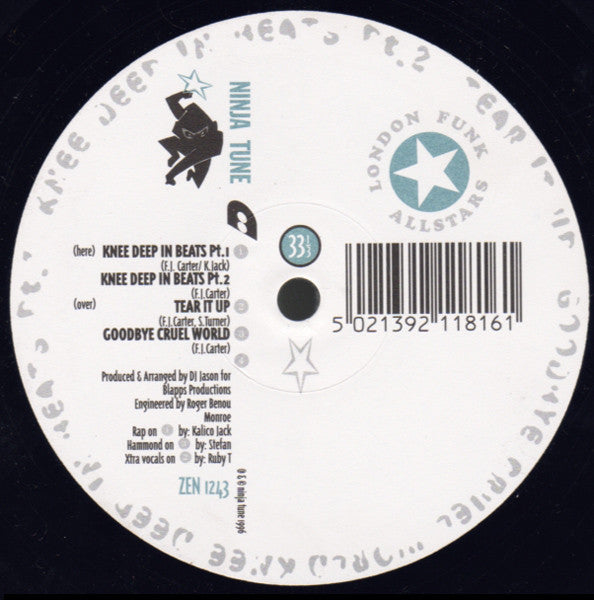 London Funk Allstars : Knee Deep In Beats (12")