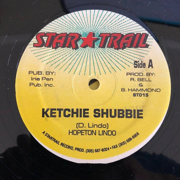 Hopeton Lindo : Ketchie Shubbie (12", Single)