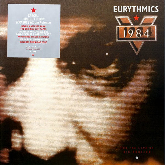 Eurythmics : 1984 (For The Love Of Big Brother) (LP, Album, RSD, Ltd, RE, RM, Red)