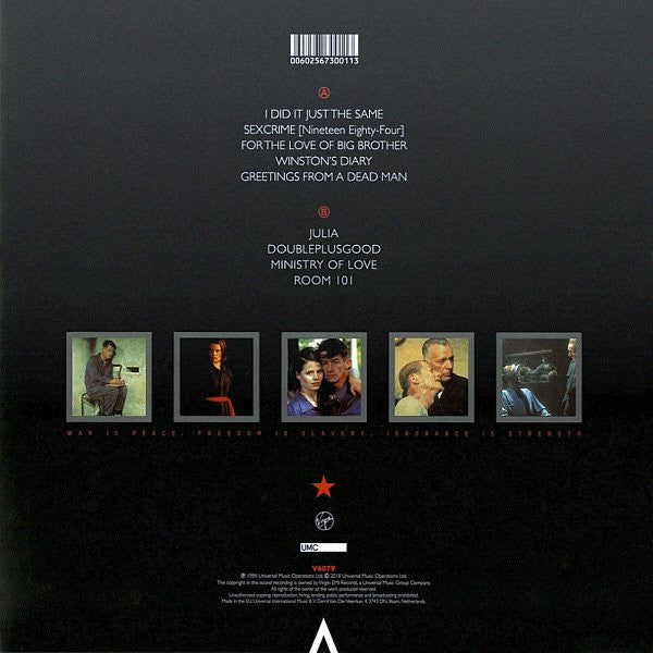 Eurythmics : 1984 (For The Love Of Big Brother) (LP, Album, RSD, Ltd, RE, RM, Red)