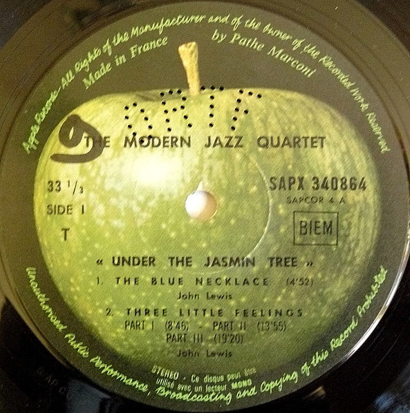 The Modern Jazz Quartet : Under The Jasmin Tree (LP)