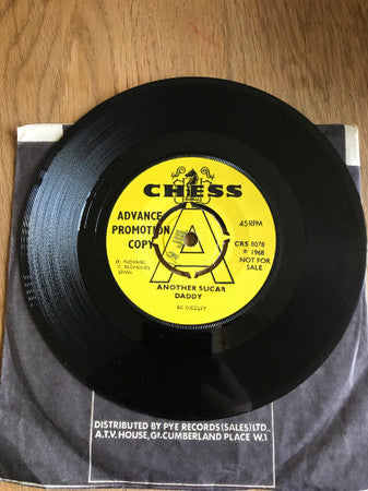 Bo Diddley : Another Sugar Daddy / I'm High Again (7", Single, Promo)