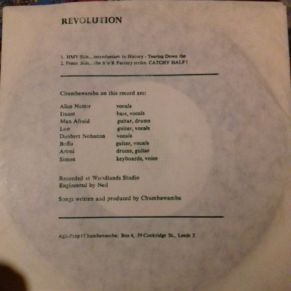 Chumbawamba : Revolution (7", Dif)