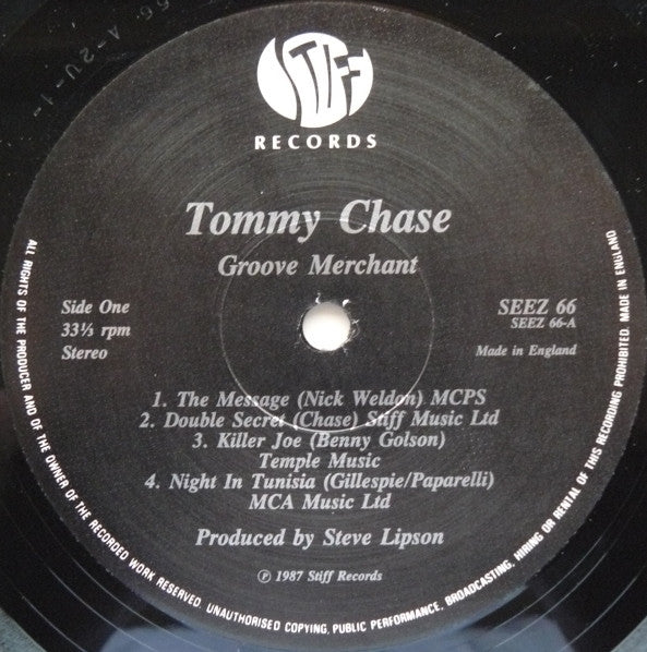 Tommy Chase : Groove Merchant (LP)