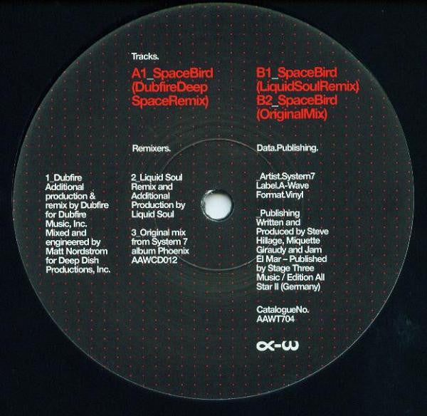 System 7 : Space Bird (12", Single)