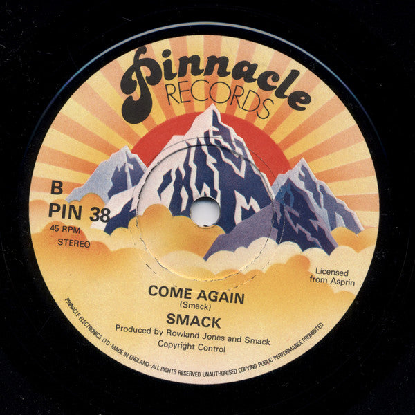 Smack (9) : Edward Fox (7", Single)