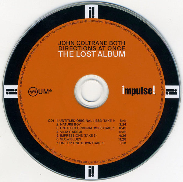John Coltrane : Both Directions At Once: The Lost Album (2xCD, Album, Mono, Dlx)