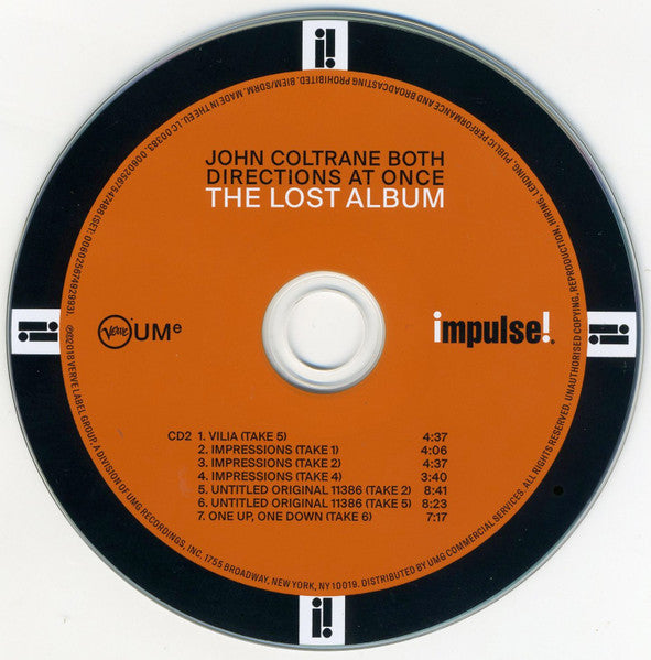 John Coltrane : Both Directions At Once: The Lost Album (2xCD, Album, Mono, Dlx)