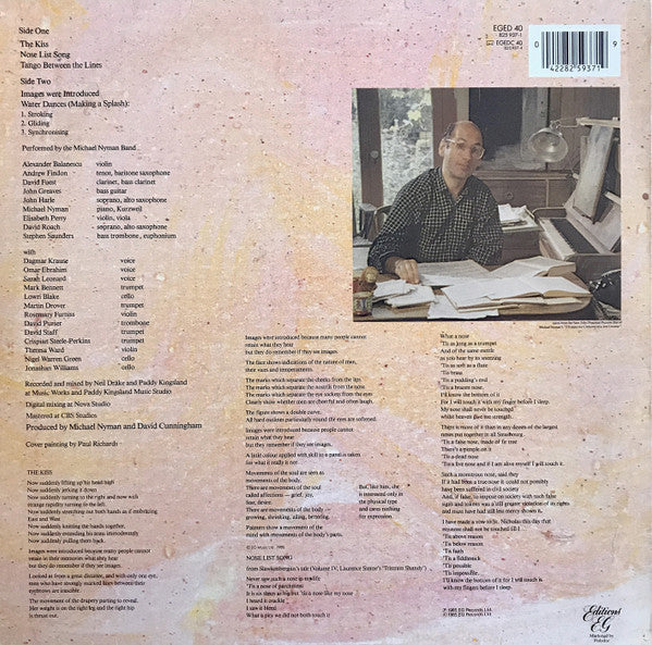 Michael Nyman : The Kiss And Other Movements (LP, Album)