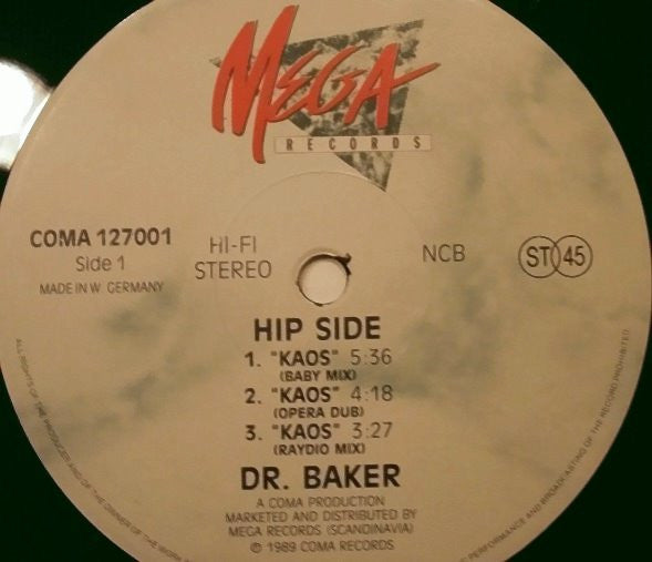 Dr. Baker : Kaos (12")
