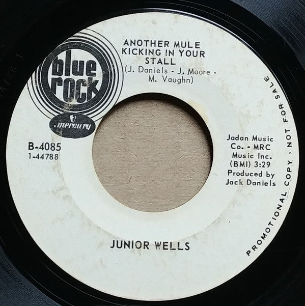 Junior Wells : Party Power (7", Single, Promo)