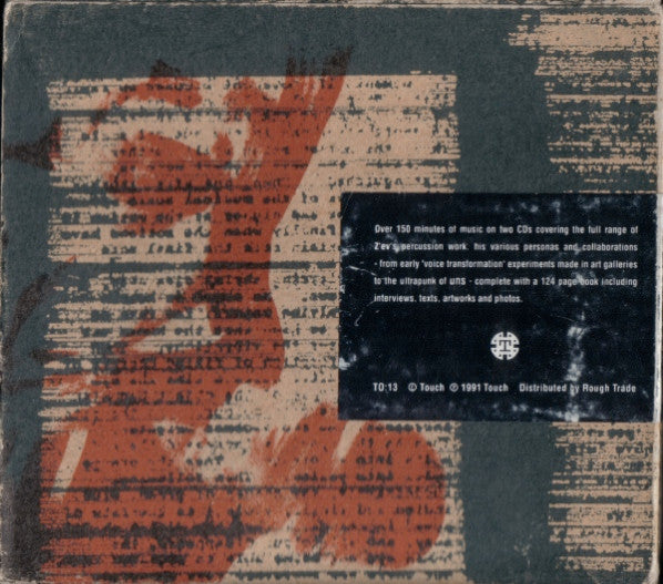 Z'EV : 1968-1990: One Foot In The Grave (2xCD, Comp + Box)