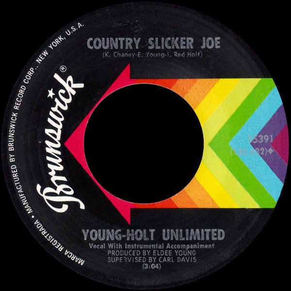 Young-Holt Unlimited* : Soulful Strut (7", Single, Pin)