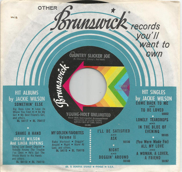 Young-Holt Unlimited* : Soulful Strut (7", Single, Pin)