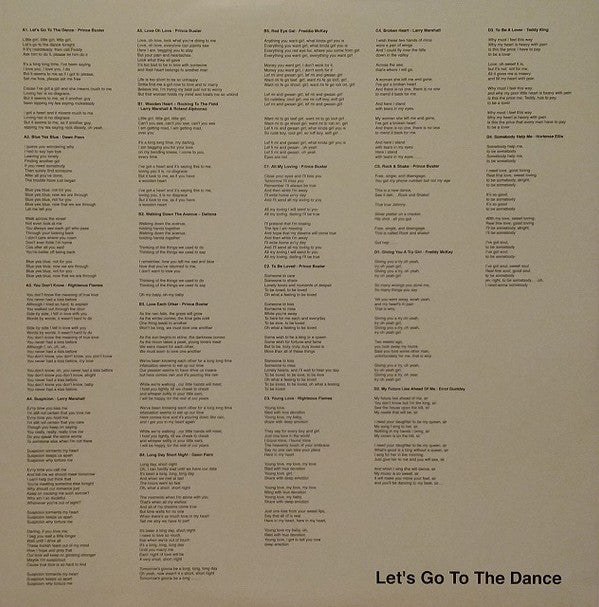 Various : Let's Go To The Dance (2xLP, Comp)