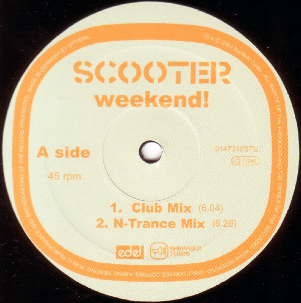 Scooter : Weekend! (12")