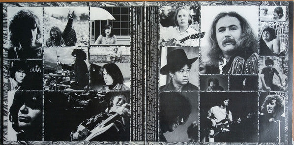 Crosby, Stills, Nash & Young : Déjà Vu (LP, Album, RE, Bro)