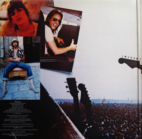 Eric Clapton : Backless (LP, Album, Gat)