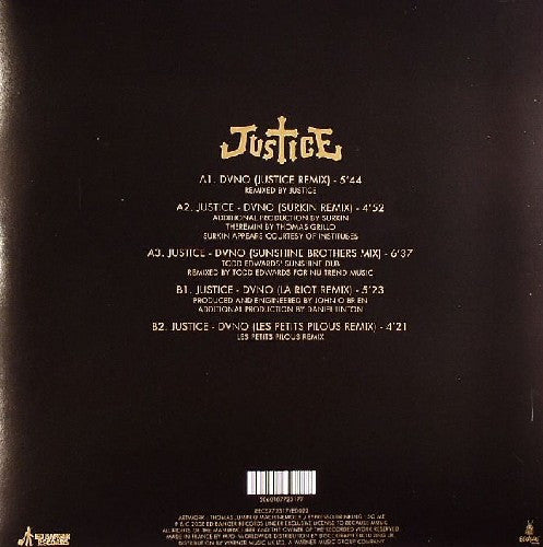 Justice (3) : DVNO (12")