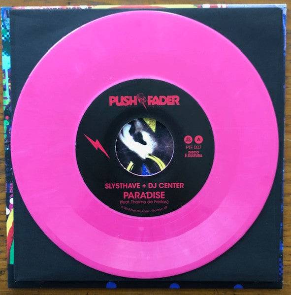 Sly 5th Ave + DJ Center : Paradise (7", Ltd, Pin)