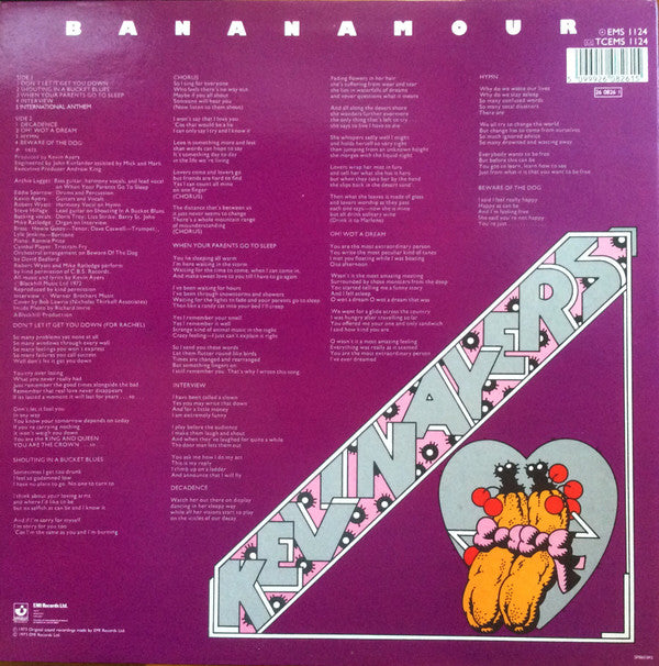 Kevin Ayers : Bananamour (LP, Album, RE)