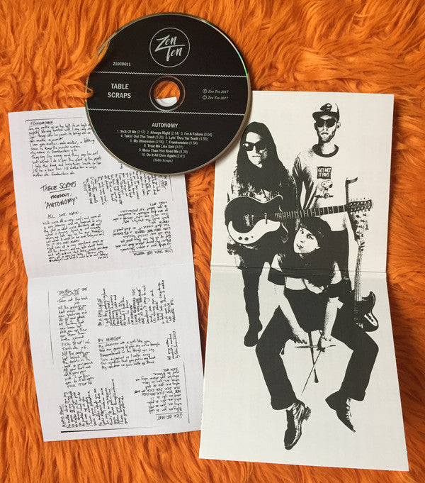 Table Scraps : Autonomy (CD, Album)