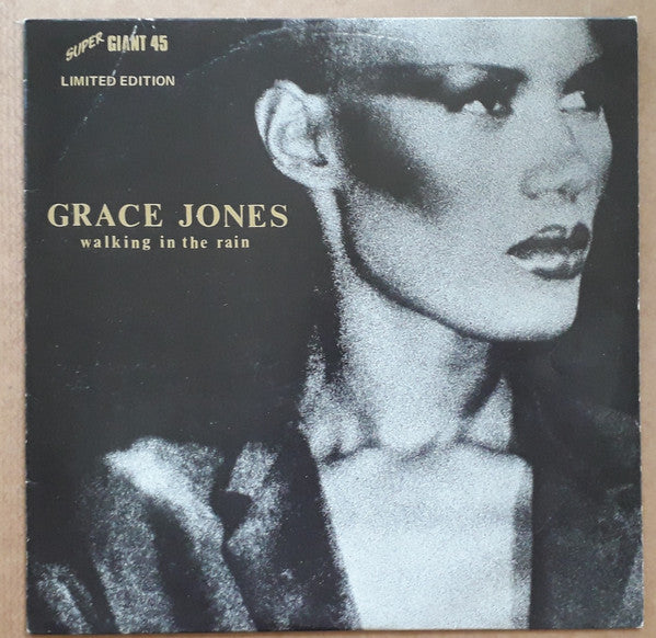 Grace Jones : Walking In The Rain (12", Ltd)