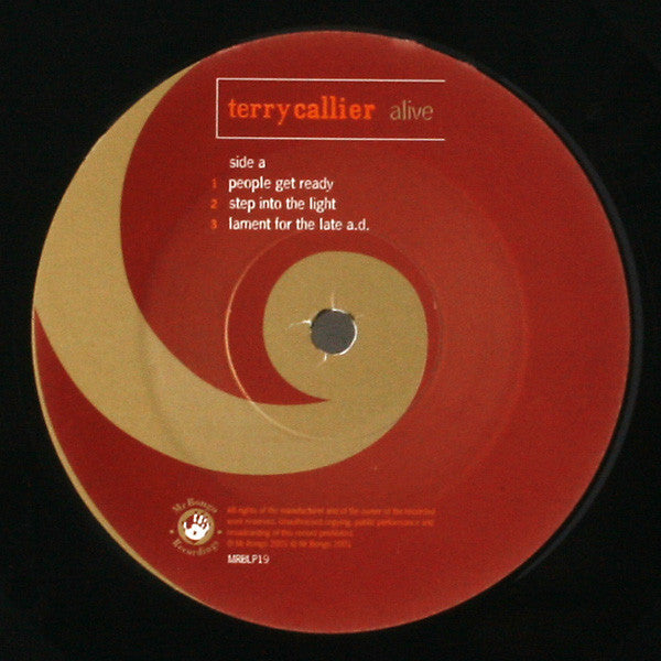 Terry Callier : Alive (LP, Album)