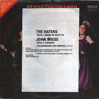 The Haters / John Wiese : The Haters / John Wiese (12", S/Sided, Ltd)