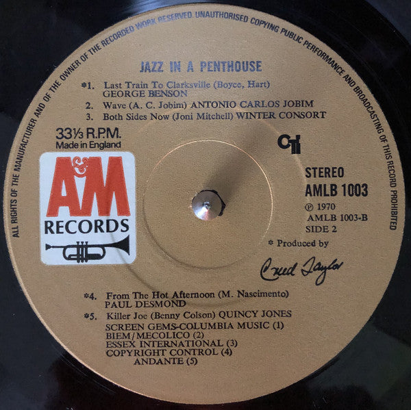 Various : Jazz In A Penthouse (LP, Comp)