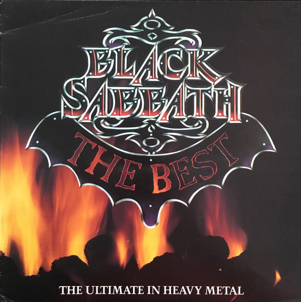 Black Sabbath : The Best - The Ultimate In Heavy Metal (LP, Comp)