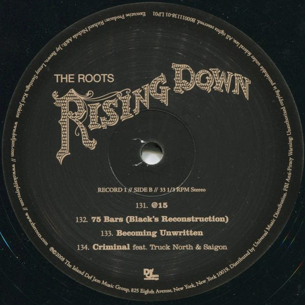 The Roots : Rising Down (2xLP, Album)