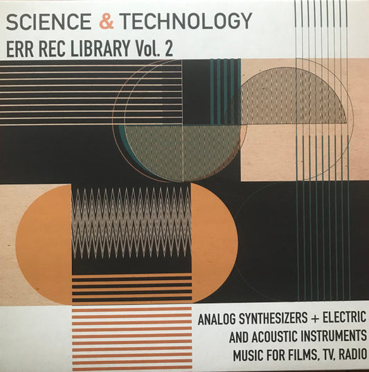 Various : ERR REC Library Vol​.​2 Science & Technology (LP, Album, Ltd, Num)