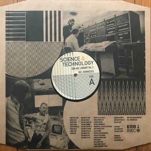 Various : ERR REC Library Vol​.​2 Science & Technology (LP, Album, Ltd, Num)