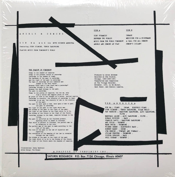 Sun Ra And His Myth Science Arkestra* : Angels And Demons At Play (LP, Album, Mono, RE, RM)