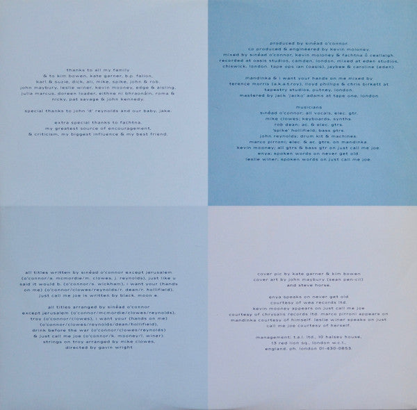Sinéad O'Connor : The Lion And The Cobra (LP, Album,  As)
