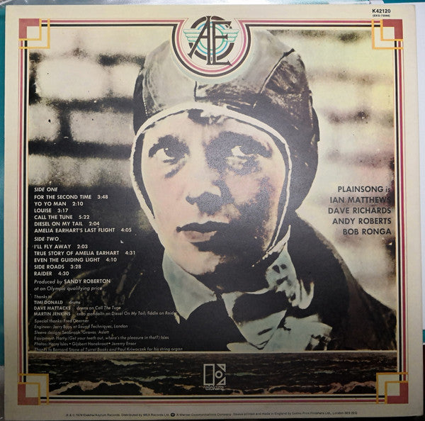 Plainsong : In Search Of Amelia Earhart (LP, Album, RE)