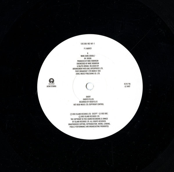 P J Harvey* : Man-Size (12")