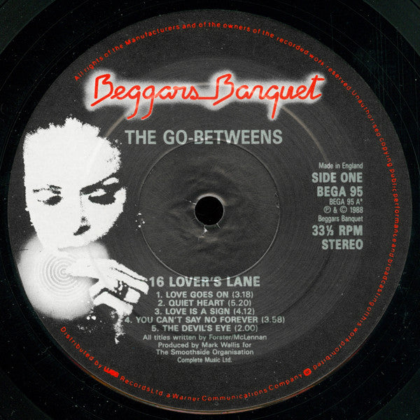 The Go-Betweens : 16 Lovers Lane (LP, Album)