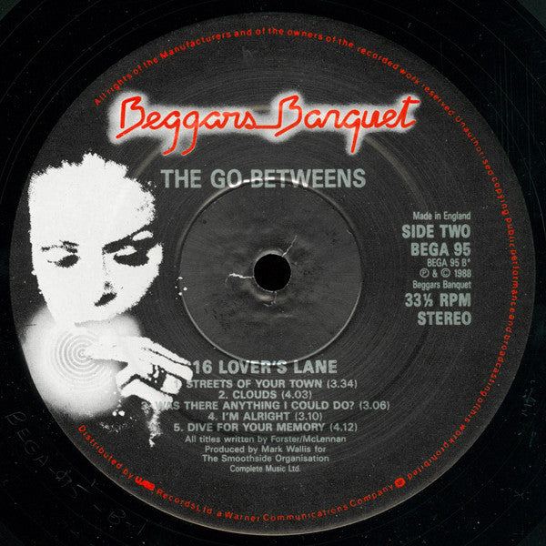 The Go-Betweens : 16 Lovers Lane (LP, Album)