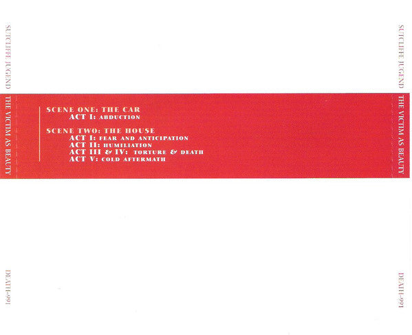 Sutcliffe Jugend : The Victim As Beauty (CD, Album)