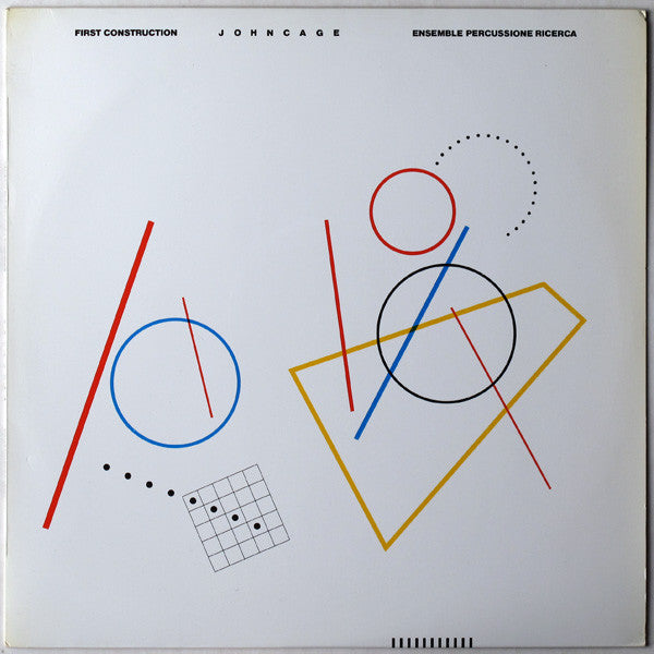 Ensemble Percussione Ricerca - John Cage : First Construction (LP, Album)
