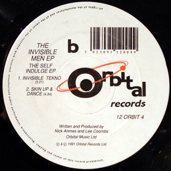 Invisible Men : The Self Indulge EP (12", EP)