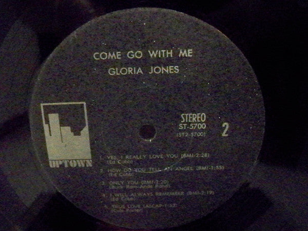 Gloria Jones : Come Go With Me (LP, Album)